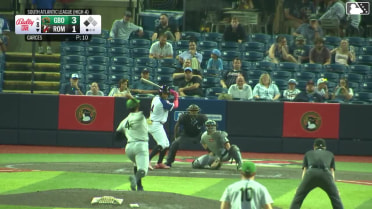 Isaiah Drake singles on a sharp line drive to right fielder Josh Tate. John Gil scores.