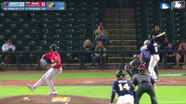 Daniel Vazquez singles on a fly ball to right fielder Kala'i Rosario. Carson Roccaforte scores. Colton Becker scores.