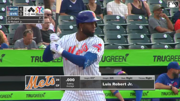 Luis Robert Jr.'s infield single in rehab assignment