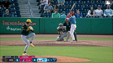 Draven Zeigler In play, run(s) to Matthew Ferrara