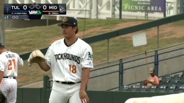 Gage Jump strikes out two over three innings pitched