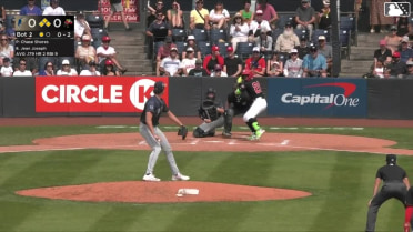 Jean Joseph out on a sacrifice fly to center fielder Gage Harrelson. Ryan Sprock scores.