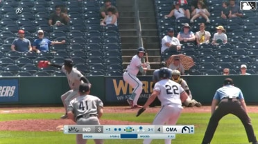 Jaden Woods In play, run(s) to Gavin Cross