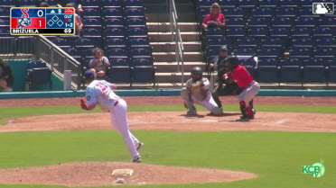 Ricardo Brizuela's eighth strikeout 