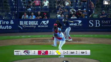Tristan Garnett In play, run(s) to Kevin Parada