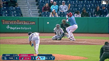 Brian Arias In play, run(s) to Alirio Ferrebus