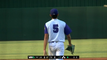 Cesar Lares fans two batters