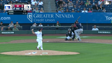 Austin Wynns homers (4) on a fly ball to left field. Jarred Kelenic scores.