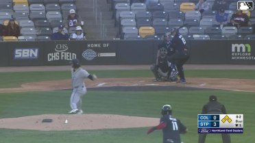 Aaron Sabato grounds into a force out, shortstop Angel Genao to second baseman Juan Brito. Gabriel Gonzalez scores. Orlando Arcia to 3rd. Hendry Mendez out at 2nd. Aaron Sabato to 1st.