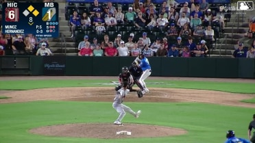 Alexis Hernandez singles on a line drive to center fielder Marco Argudin. Edward Vargas scores. Darlyn De Leon to 2nd.