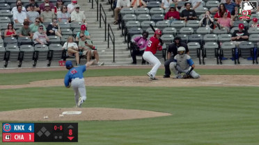Cade Hunter homers (3) on a fly ball to left field.