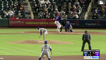 Chris Campos In play, run(s) to Sterlin Thompson