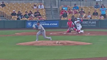 Blue Jays No. 13 prospect Edward Duran's RBI triple