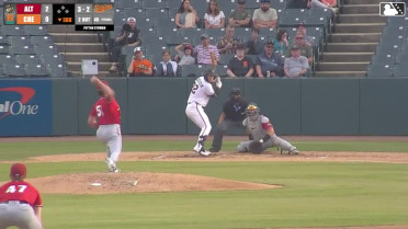 Ethan Anderson homers (2) on a line drive to left field.