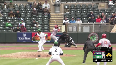 Colton Ledbetter walks. Brody Moore scores. Leo Bernal to 3rd. Bligh Madris to 2nd.