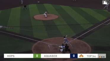 Trent Youngblood singles on a line drive to left fielder Curtis Washington Jr. Wallace Clark scores. Slade Caldwell scores. Alberto Barriga to 2nd.