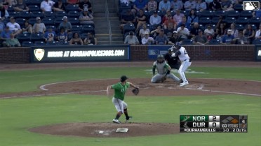 Justyn-Henry Malloy homers (2) on a fly ball to left field. Blake Sabol scores.