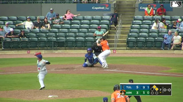 J.T. Arruda doubles (3) on a ground ball to left fielder Josue De Paula. Jared Sundstrom scores. Aaron McKeithan to 3rd.