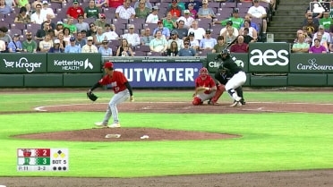 Alfredo Duno singles on a ground ball to left fielder Jake Cunningham. Victor Acosta scores. Carlos Sanchez to 2nd.