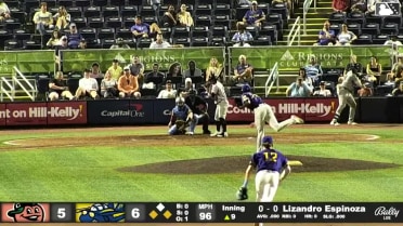 Nigel Belgrave Ball to Lizandro Espinoza