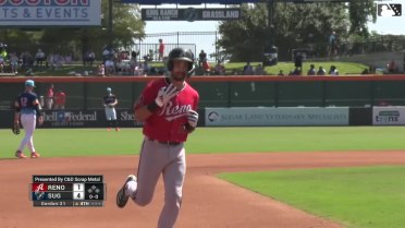 Jordan Lawlar knocks a solo home run