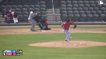 Eli Lovich reaches on a fielding error by first baseman Arturo Flores. Josiah Hartshorn scores. Logan Poteet to 3rd. Jose Escobar to 2nd.
