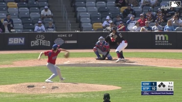 Kyler Fedko homers (8) on a fly ball to left field.