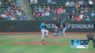Erick Torres singles on a ground ball to center fielder Dillon Head. Luke Pelzer scores.