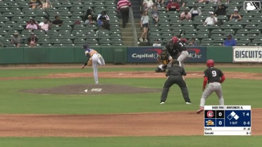 Chris Clark In play, run(s) to Shane Sasaki