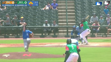 Jamie Arnold In play, run(s) to Daniel Vazquez