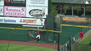 Nick Schnell's home run robbery 