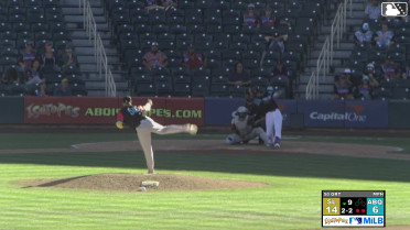 Ryan Ritter homers (5) on a fly ball to left center field.