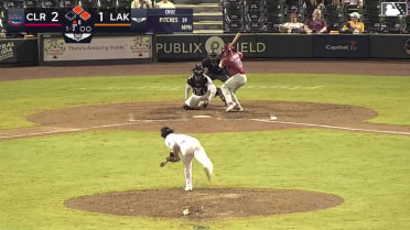 Macon Winslow doubles (3) on a sharp line drive to left fielder Jesus Pinto. Matthew Ferrara scores. Jonathan Hogart to 3rd.
