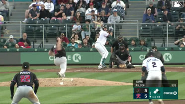 Cal Raleigh homers (3) on a fly ball to right field. Alejo Lopez scores. Blake Rambusch scores.