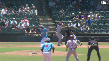 Trey Dombroski In play, run(s) to Keith Jones II