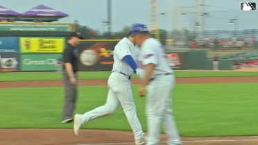 Jonathon Long's solo home run