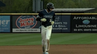 Bryce Rainer's first homer of the year