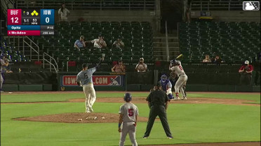 Charles McAdoo singles on a sharp line drive to left fielder Jonathon Long. Jay Harry scores. Jonatan Clase to 3rd. Yohendrick Piñango to 2nd.