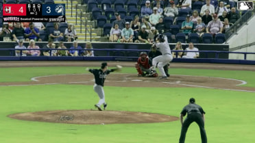Carsten Sabathia III singles on a line drive to left fielder Kaden Carpenter. Brailyn Antunez scores. Carsten Sabathia III out at 2nd on the throw, left fielder Kaden Carpenter to catcher Noah Franklin to second baseman Kolby Branch. Rylan Mills to 3rd.
