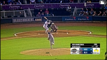 Andrew Fischer out on a sacrifice fly to center fielder Kane Kepley. Dylan O'Rae scores.