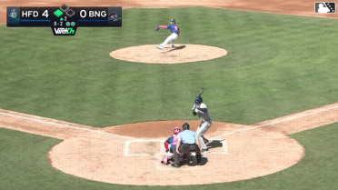Andy Perez singles on a ground ball to right fielder Jose Ramos. Jose Torres scores.