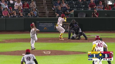 Won-Bin Cho homers (1) on a fly ball to right center field. Miguel Ugueto scores.