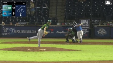 Brando Mayea homers (7) on a fly ball to right center field.