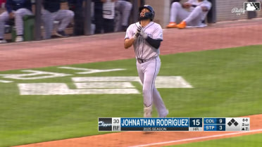 Johnathan Rodríguez's two-run home run