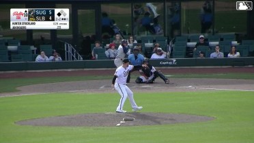 Jax Biggers singles on a ground ball to shortstop Nick Madrigal. Daniel Johnson scores.