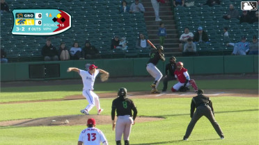 Edward Florentino homers for a third consecutive game