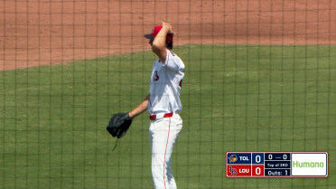 Brandon Williamson strikes out two