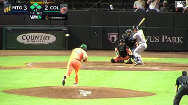 Caden Bodine singles on a sharp line drive to center fielder Kevin Kilpatrick Jr. Gregory Barrios scores. Brock Jones to 3rd. Mac Horvath to 2nd.