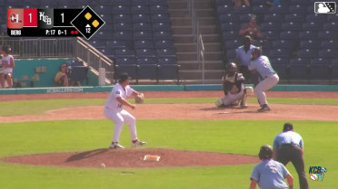 Pablo Guerrero doubles (7) on a sharp line drive to left fielder Efren Teran. Kolby Branch scores. Paulino Santana scores.