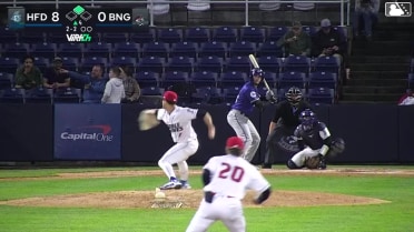Felipe De La Cruz In play, run(s) to Aidan Longwell